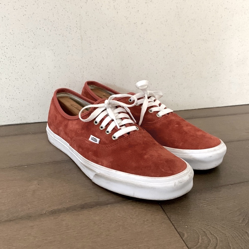 Mens Vans brown suede 12 w/ Scotchguard Finish